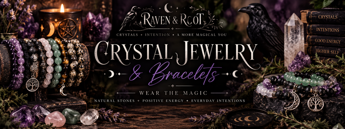 🌙✨ Crystal Jewelry & Bracelets