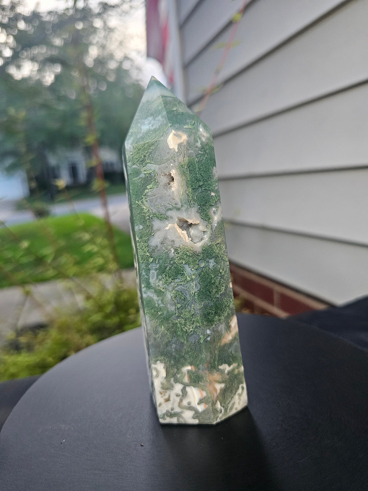 🌿✨ Moss Agate Tower 108 ✨🌿