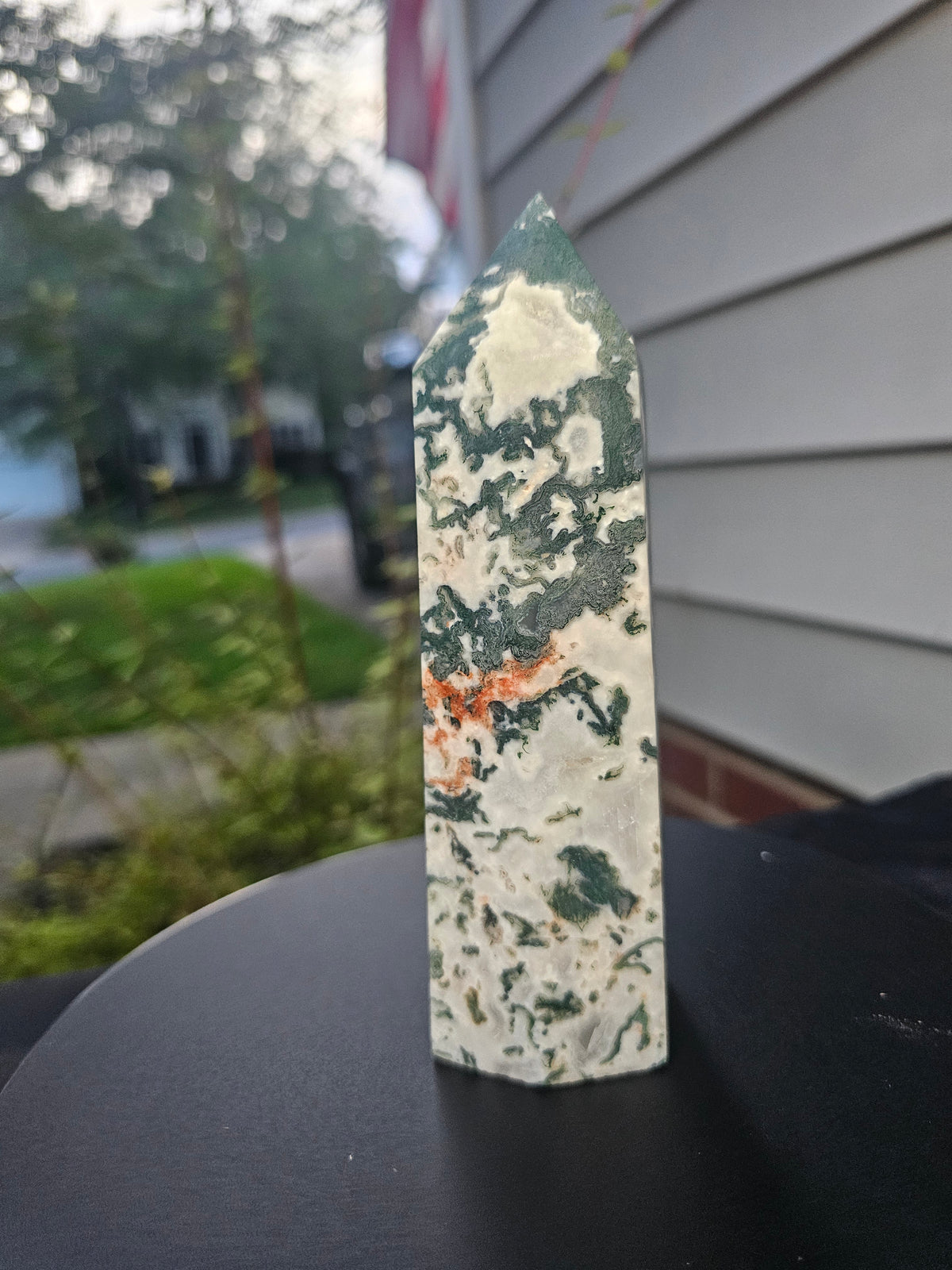 🌿✨ Moss Agate Tower 108 ✨🌿