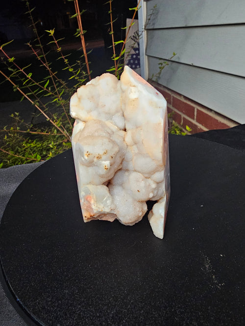 ✨ Druzy Cotton Candy Agate Tower / Freeform 118 ✨