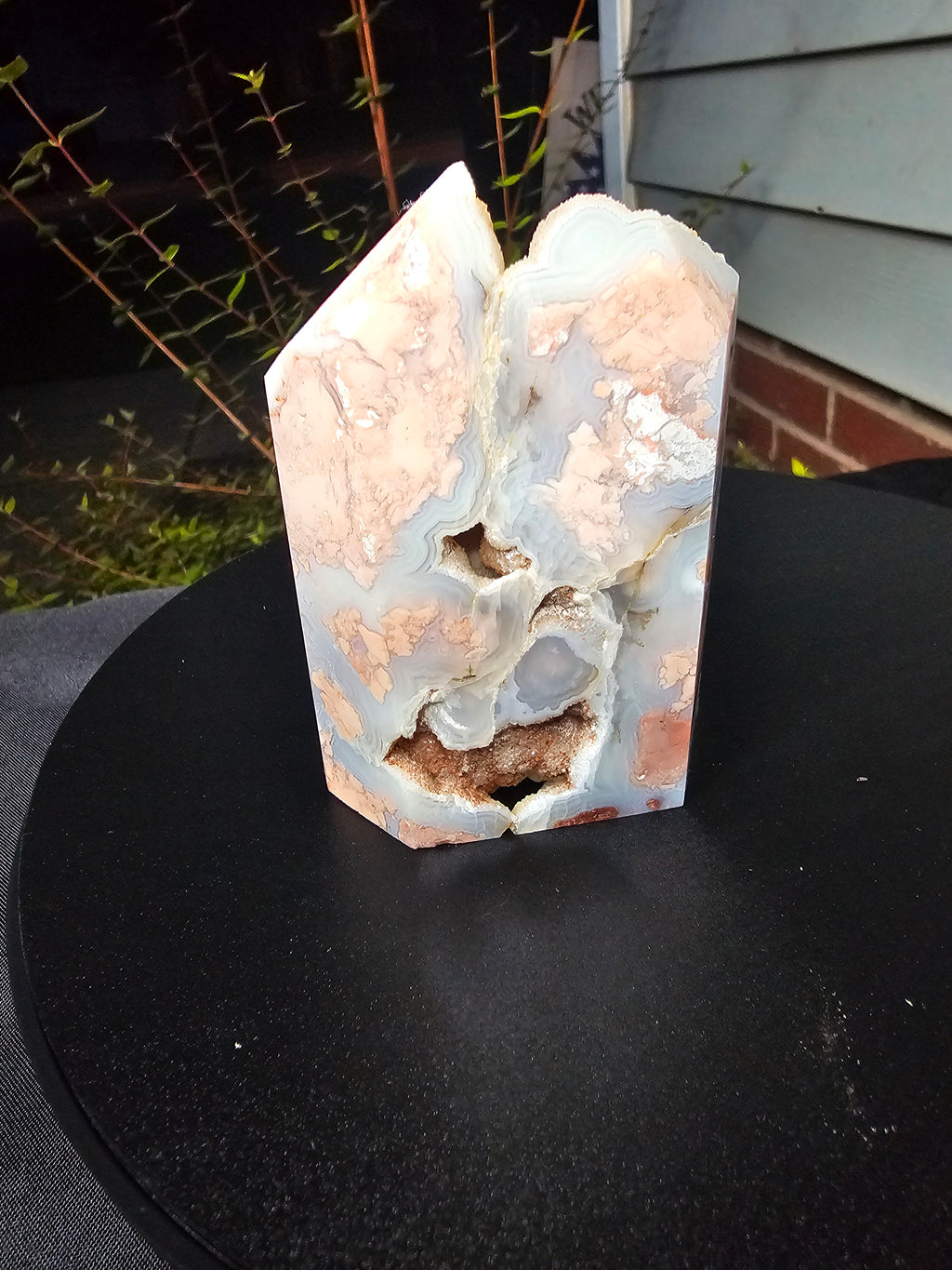 ✨ Druzy Cotton Candy Agate Tower / Freeform 118 ✨