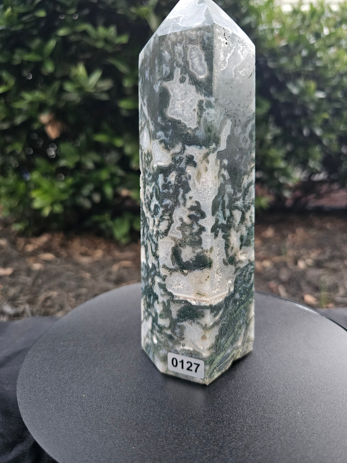 🌿✨ Moss Agate Statement Tower 127 ✨🌿
