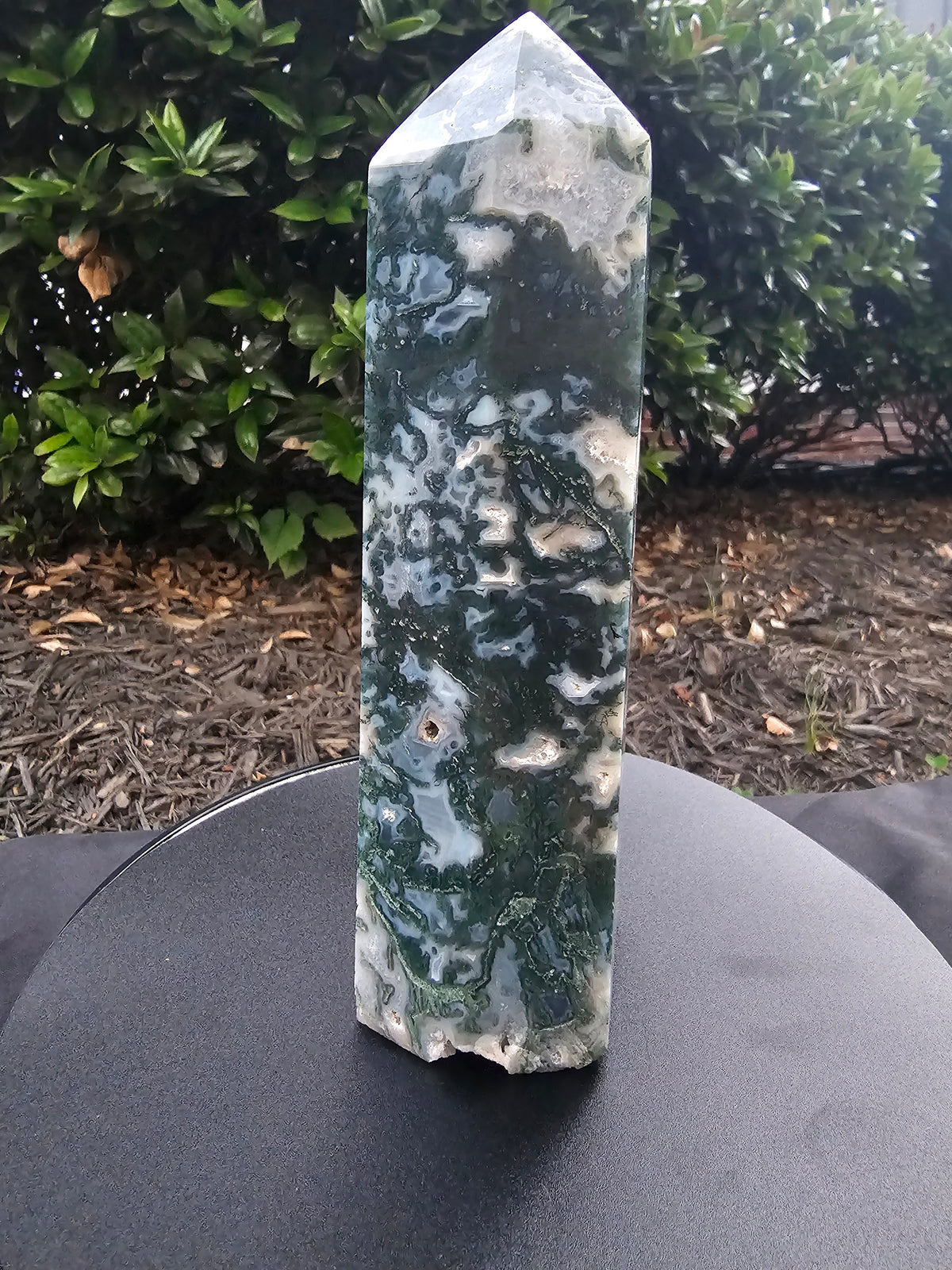 🌿✨ Moss Agate Statement Tower 127 ✨🌿