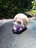 💜 Chevron Amethyst Skull 151