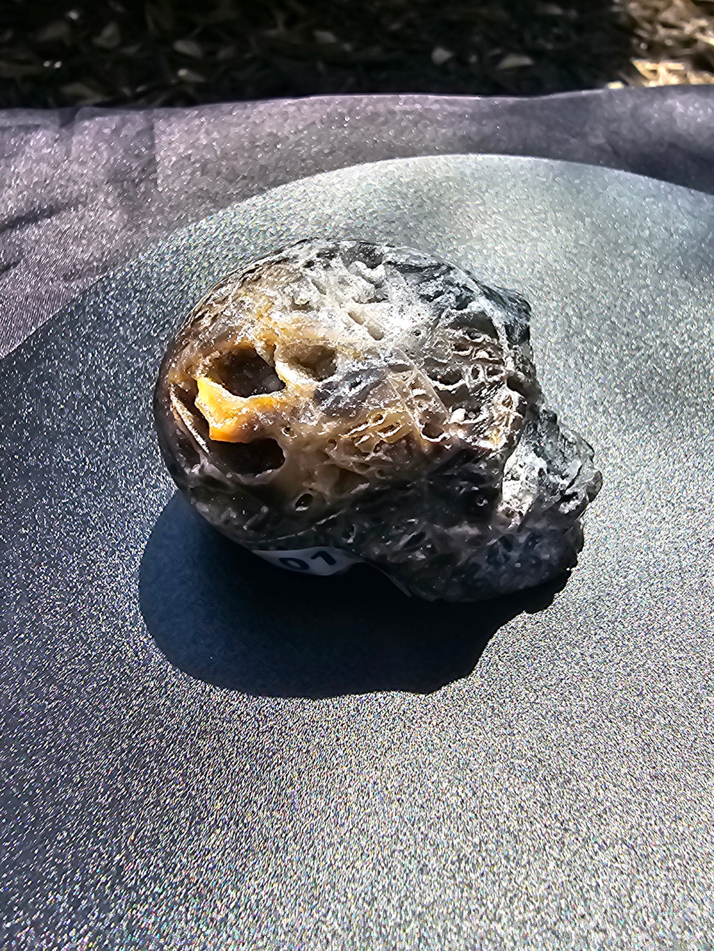 🖤 Sphalerite Skull 153