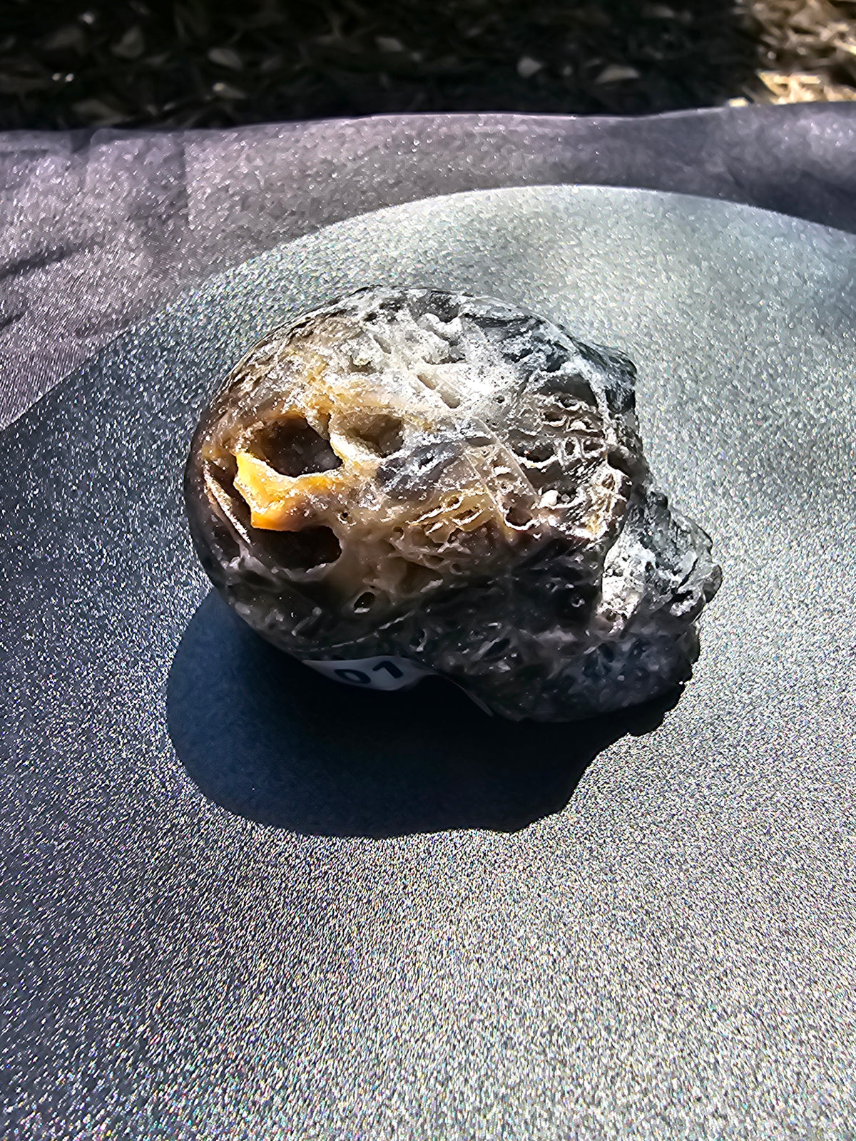 🖤 Sphalerite Skull 153