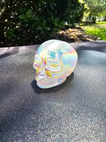 Aura Quartz Skull 0158