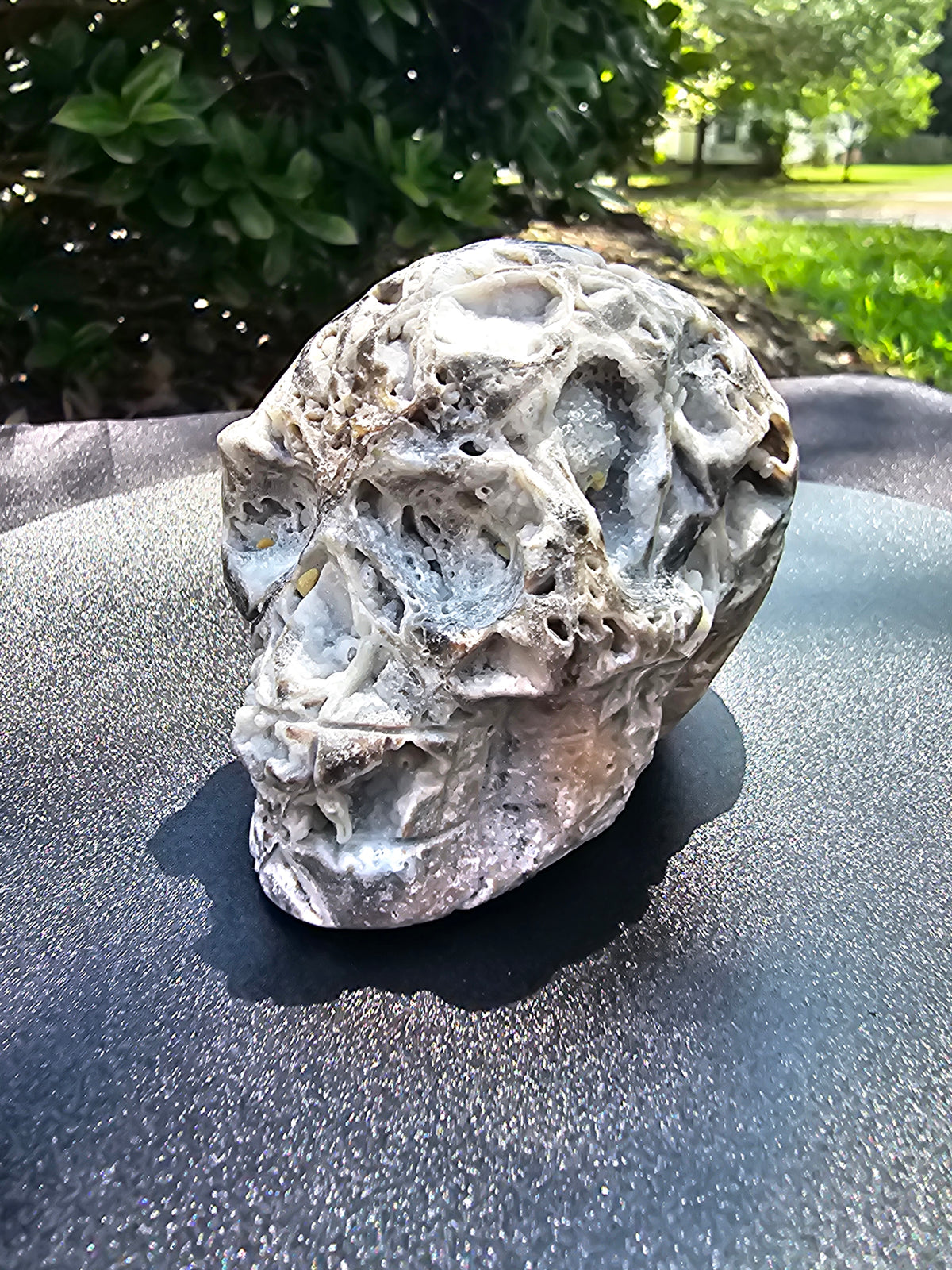 💀✨Sphalerite Skull 0160