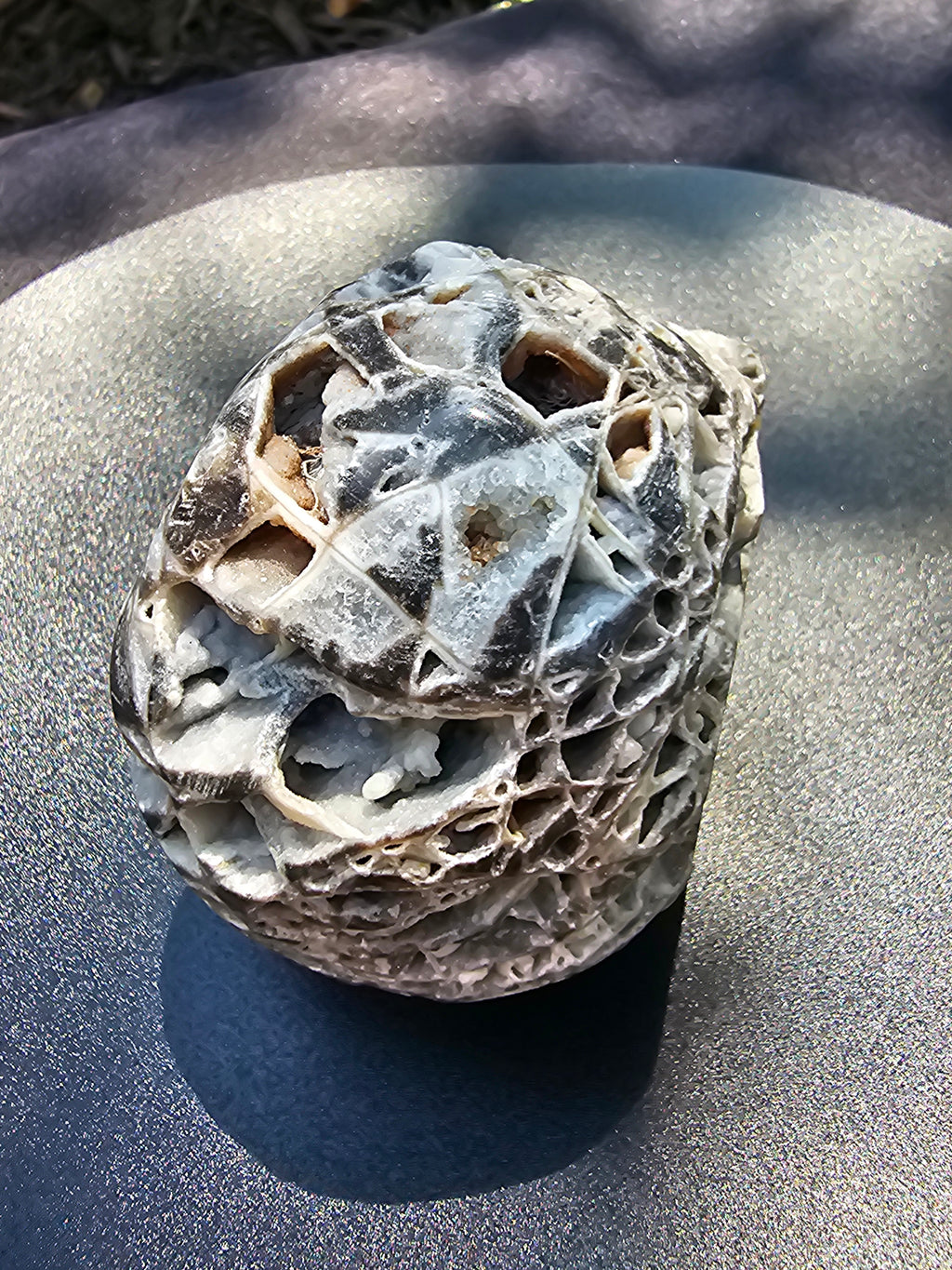 💀✨Sphalerite Skull 0160