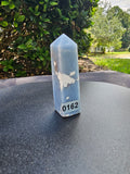 🩵 Blue Agate Tower #0162