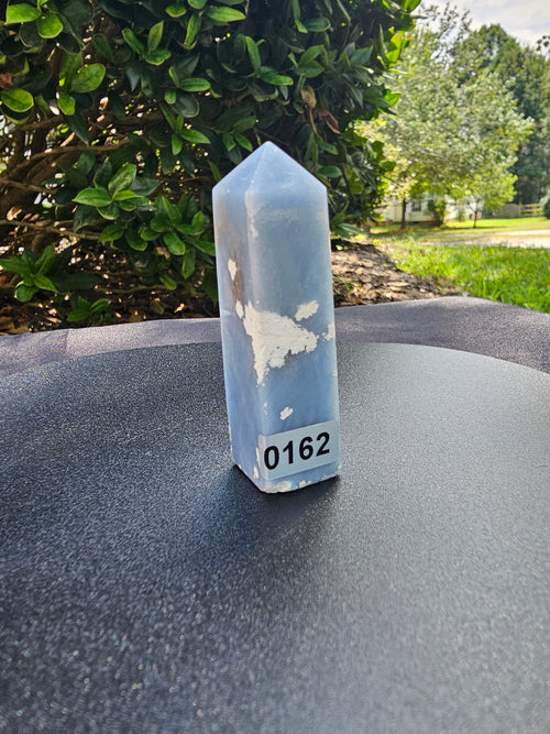 🩵 Blue Agate Tower #0162
