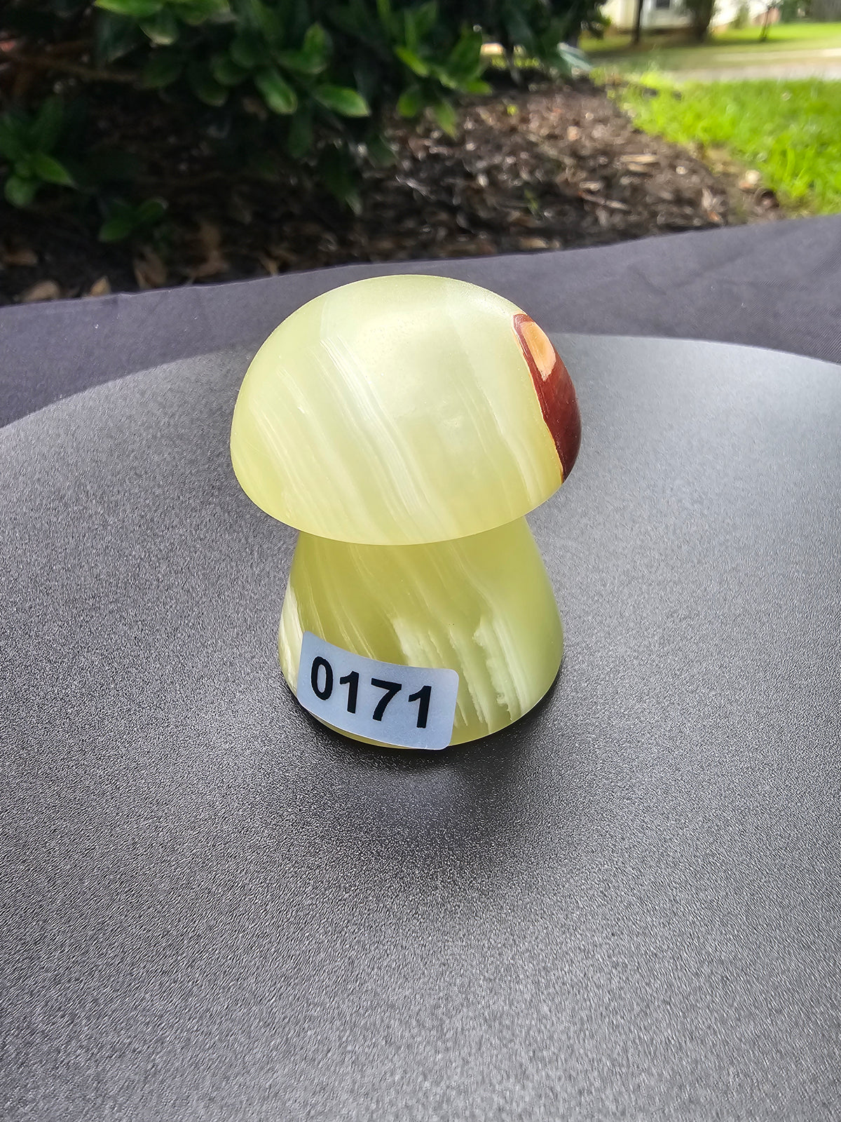 🍄 Pick Your Own Pistachio Calcite Mushroom