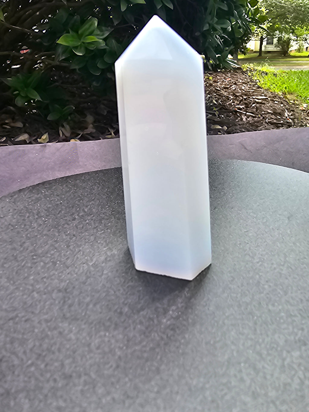🩵 Blue Calcite Tower #0173