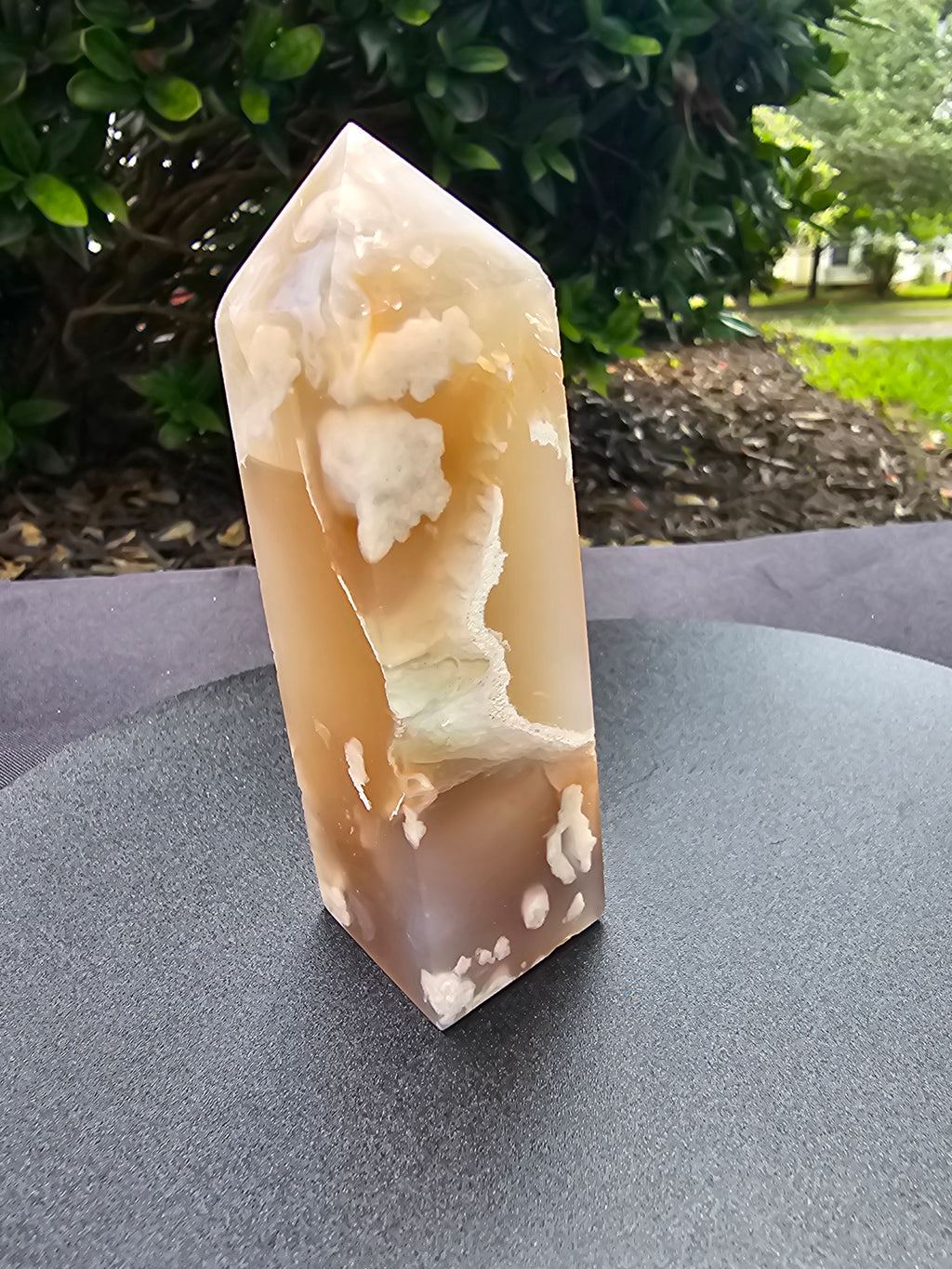 🌸 Flower Agate Tower #0174