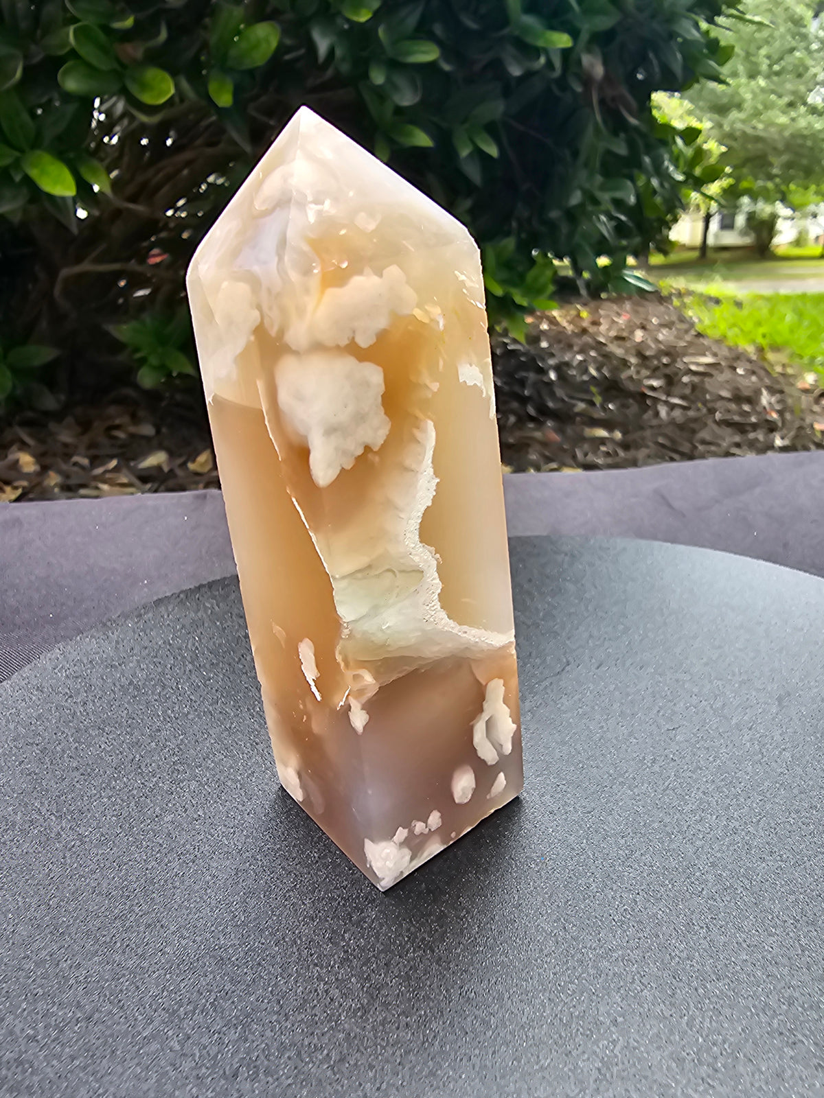 🌸 Flower Agate Tower #0174