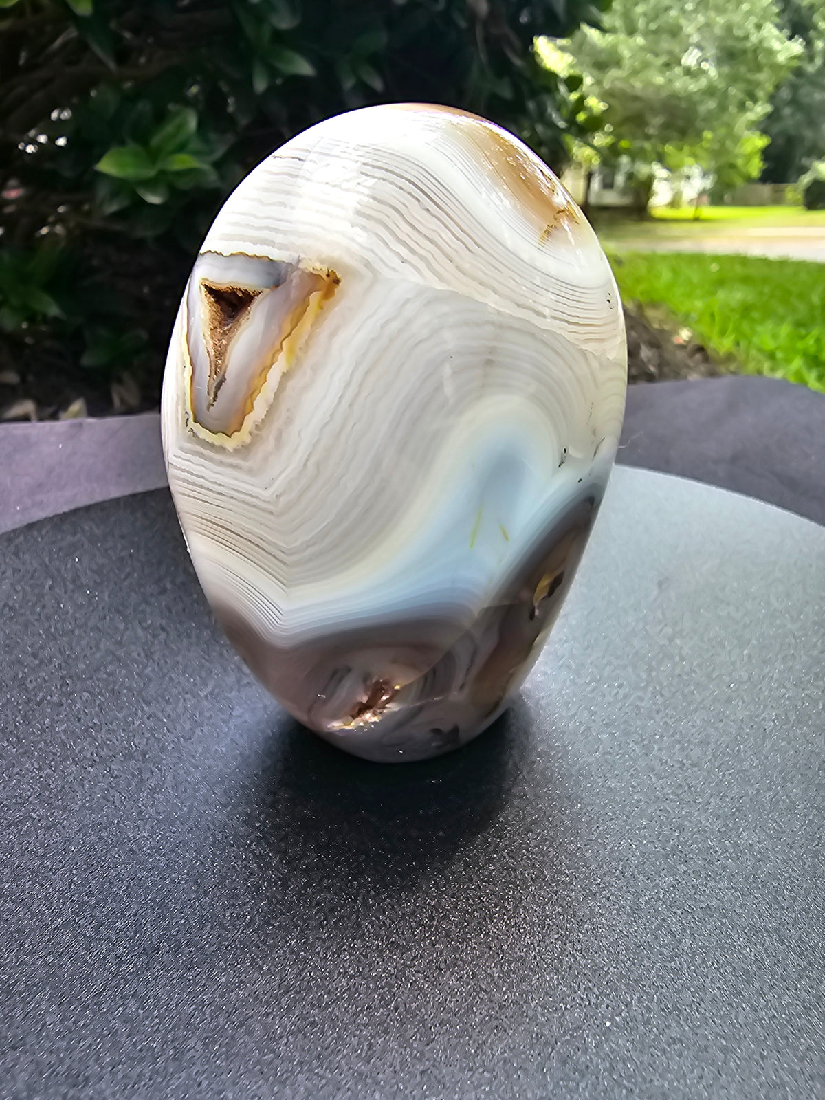 🤎✨ Banded Agate Freeform #180