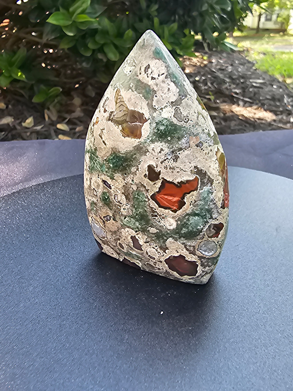 🌿🔥 Rainforest Jasper Flame — #0183