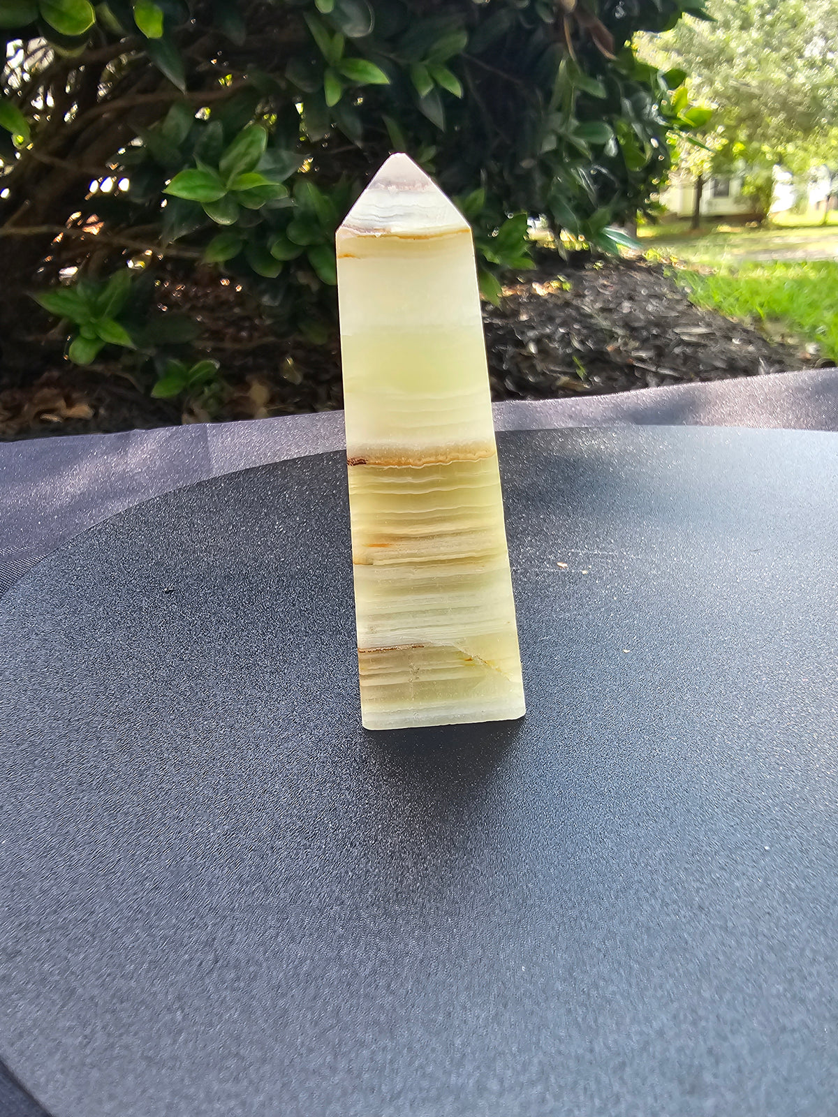 💚✨ Pick Your Own Pistachio Calcite Tower