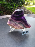 💜💚 Fluorite Slab #0191