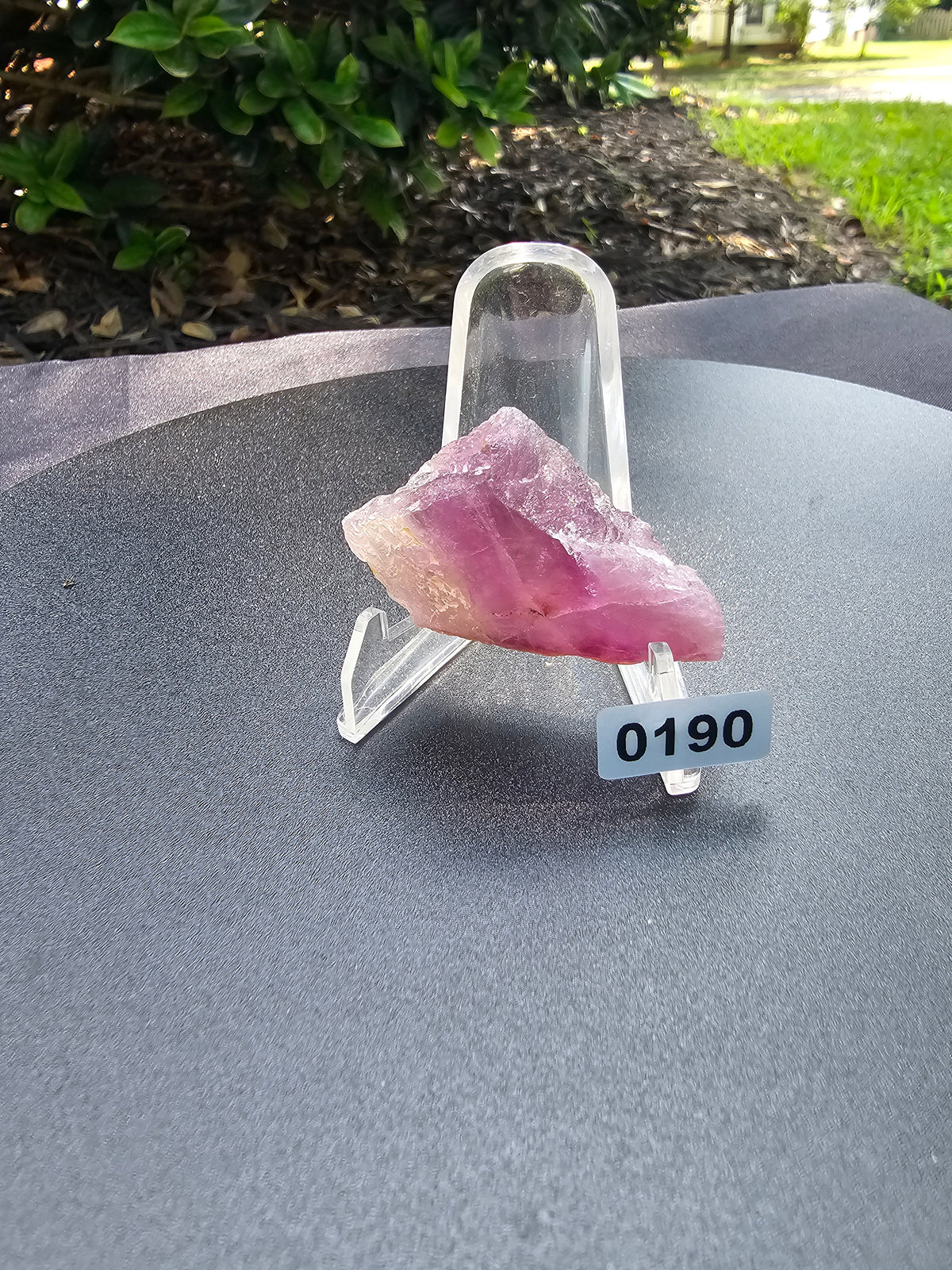 💜💚 Fluorite Slab #0190