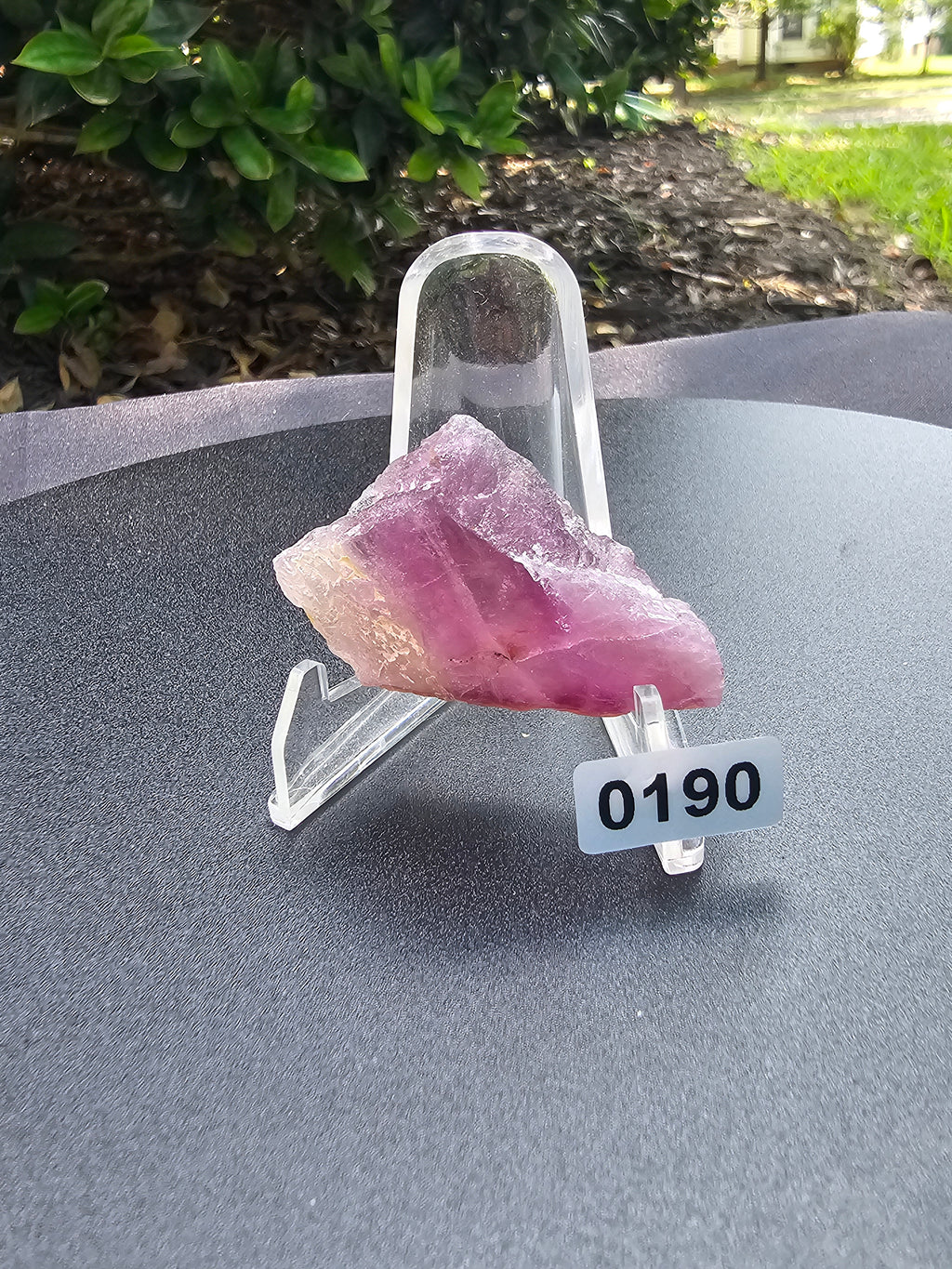 💜💚 Fluorite Slab #0190