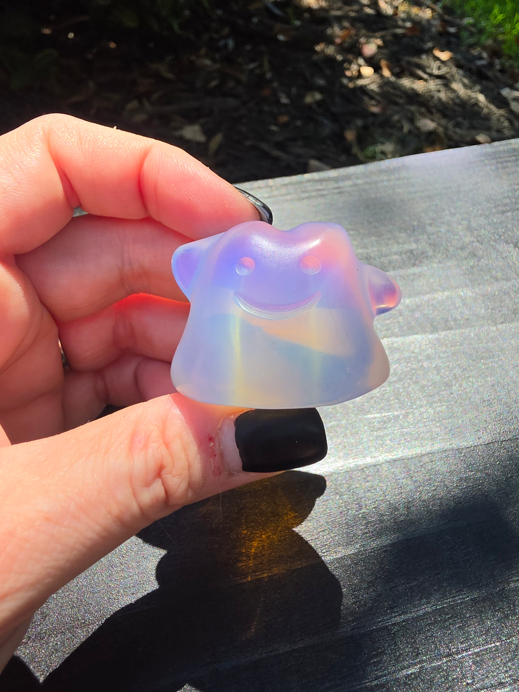 💜 Opalite Ditto Crystal Carving
