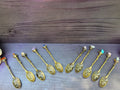 🌿 Crystal-Tipped Apothecary Spoon