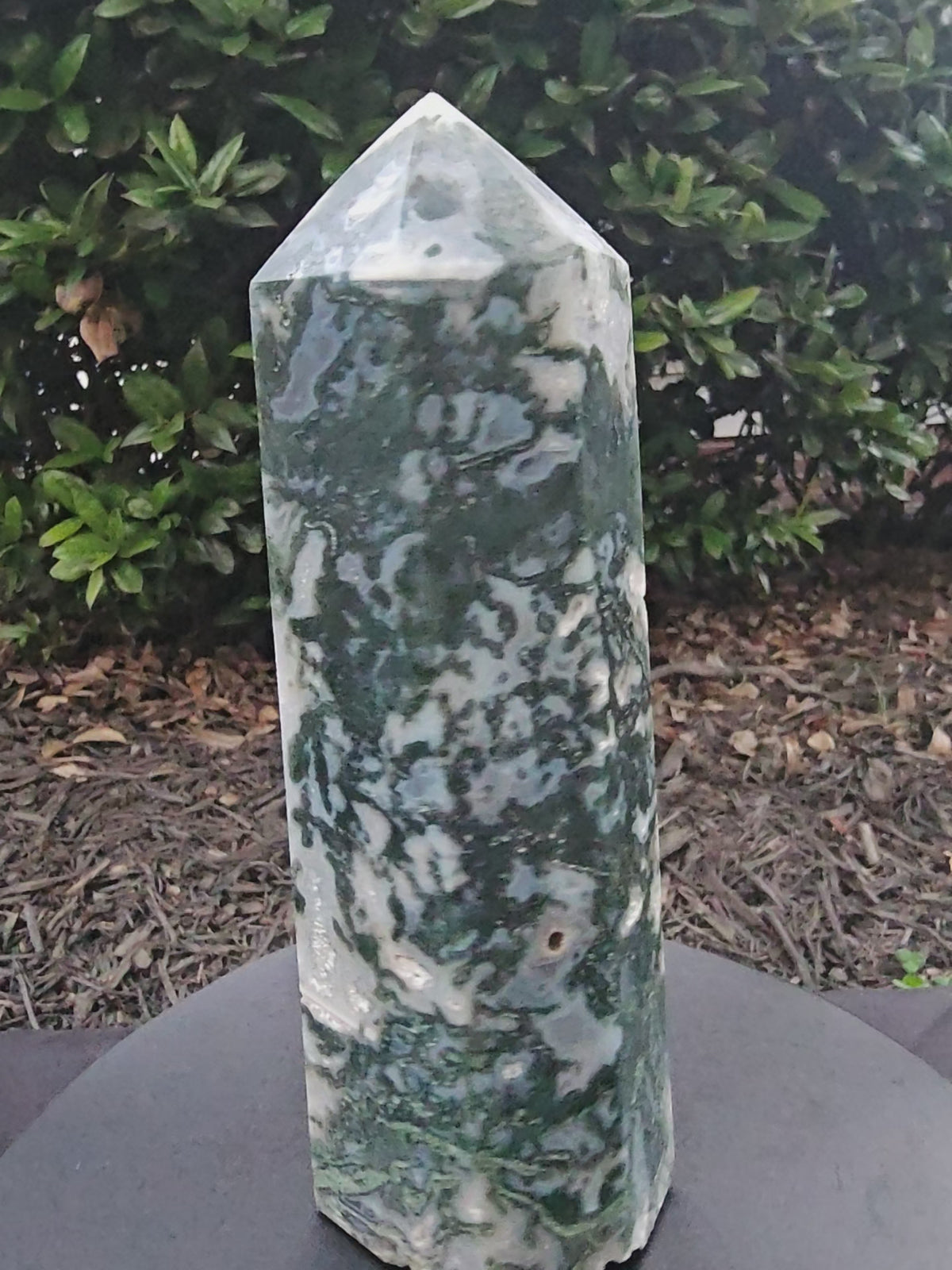 🌿✨ Moss Agate Statement Tower 127 ✨🌿