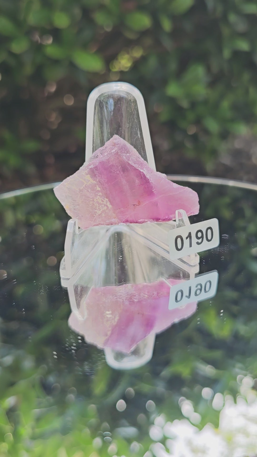 💜💚 Fluorite Slab #0190