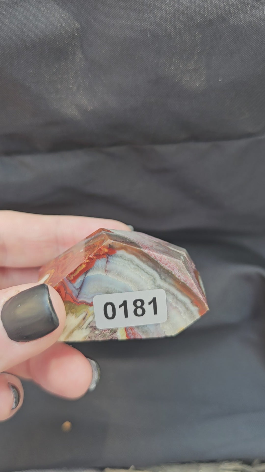 🔥🌸 Crazy Lace Agate Freeform #0181