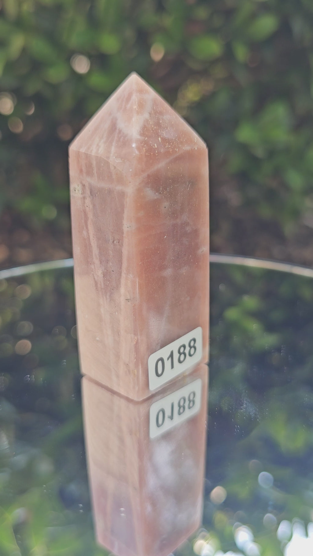 🌅✨ Peach Moonstone Tower #0188