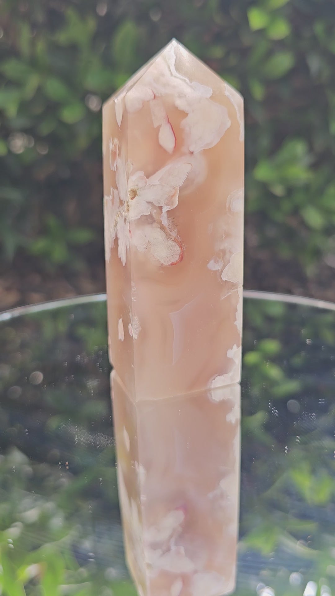 🌸 Flower Agate Tower #0175