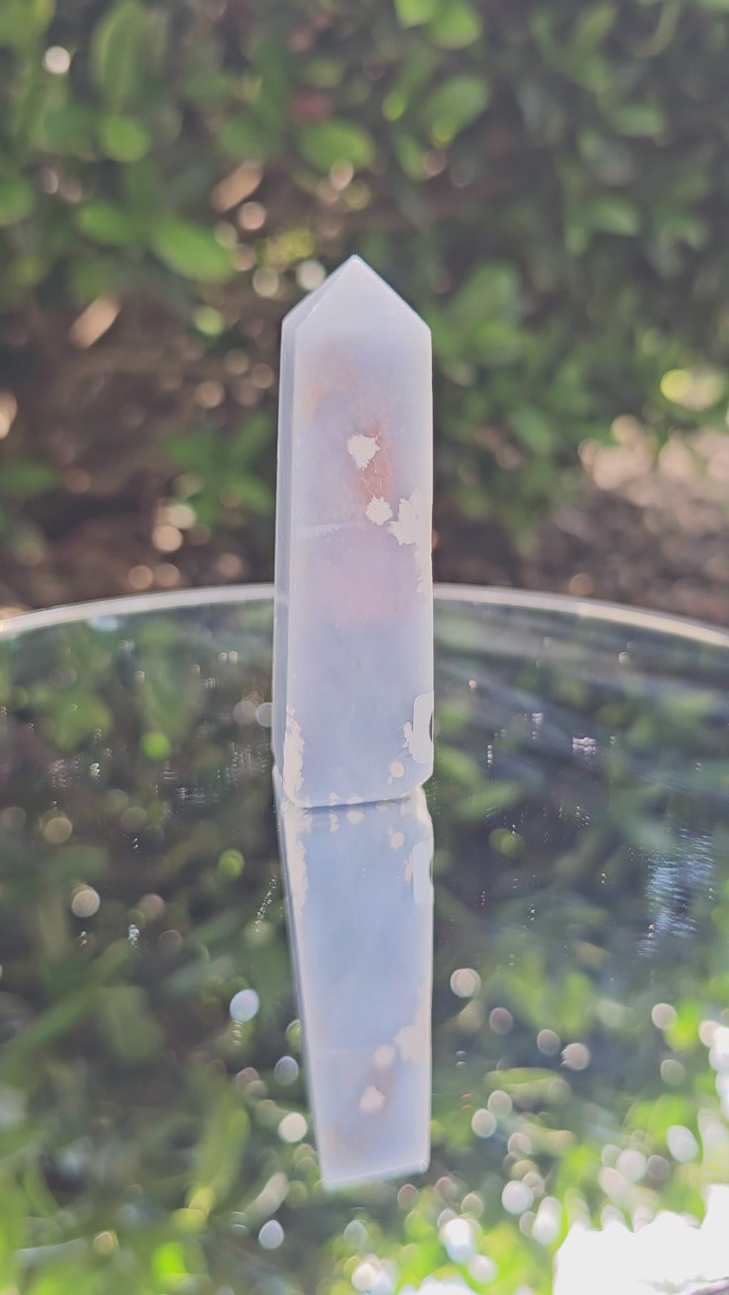 🩵 Blue Agate Tower #0162