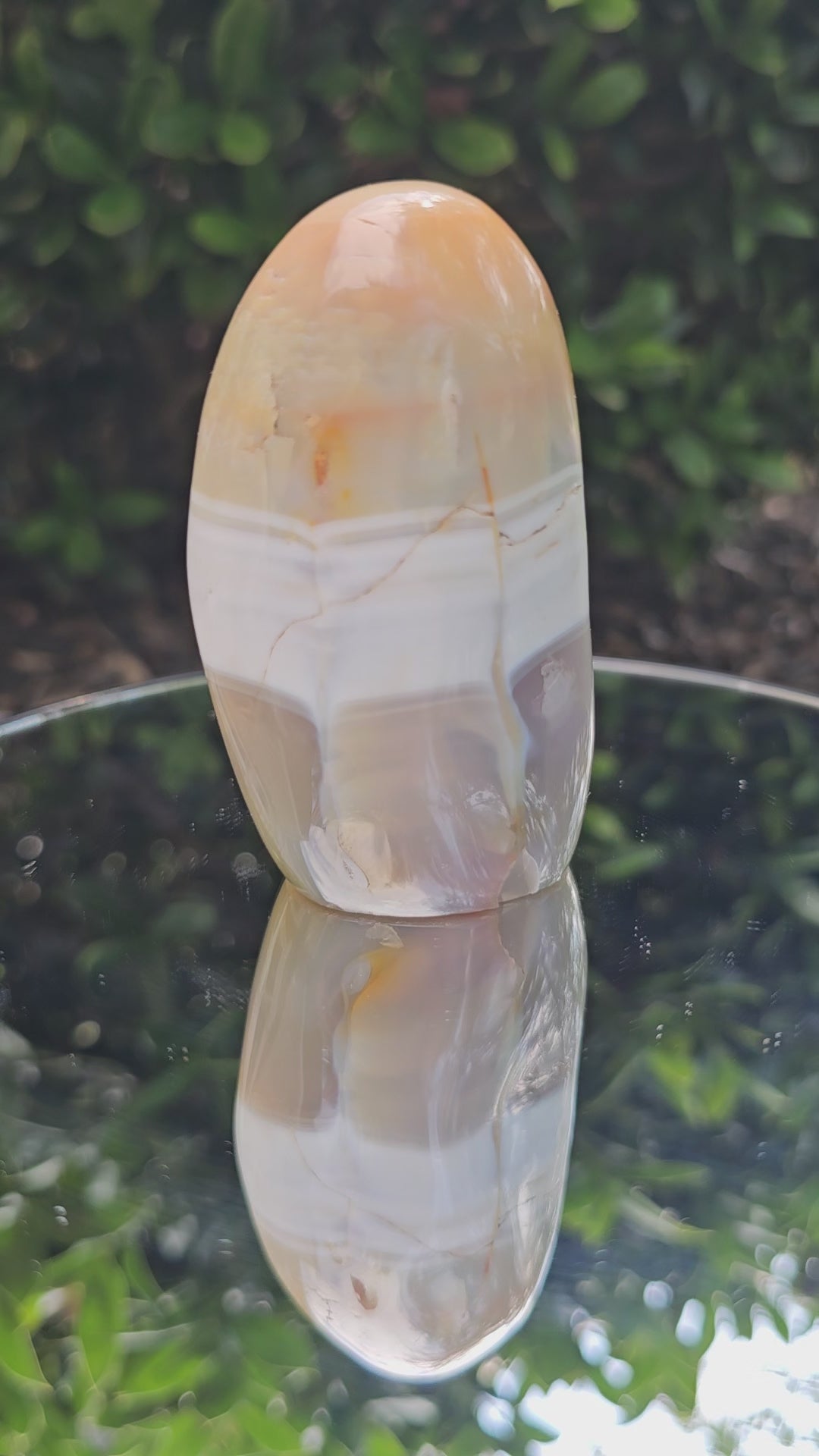 🌅✨ Banded Agate Freeform — #0179