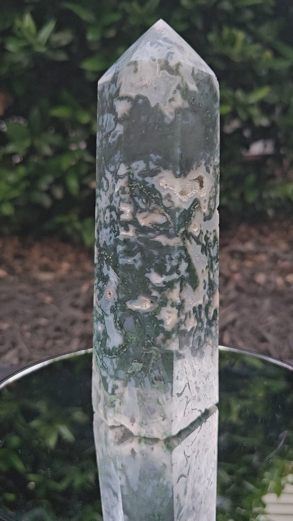 🌿✨ Moss Agate Statement Tower 127 ✨🌿