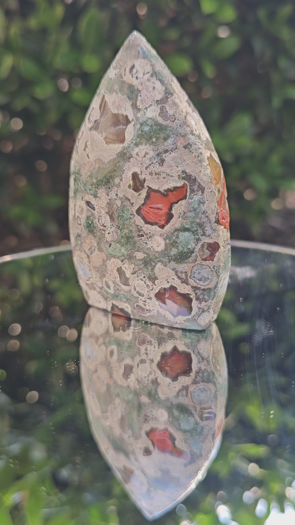 🌿🔥 Rainforest Jasper Flame — #0183