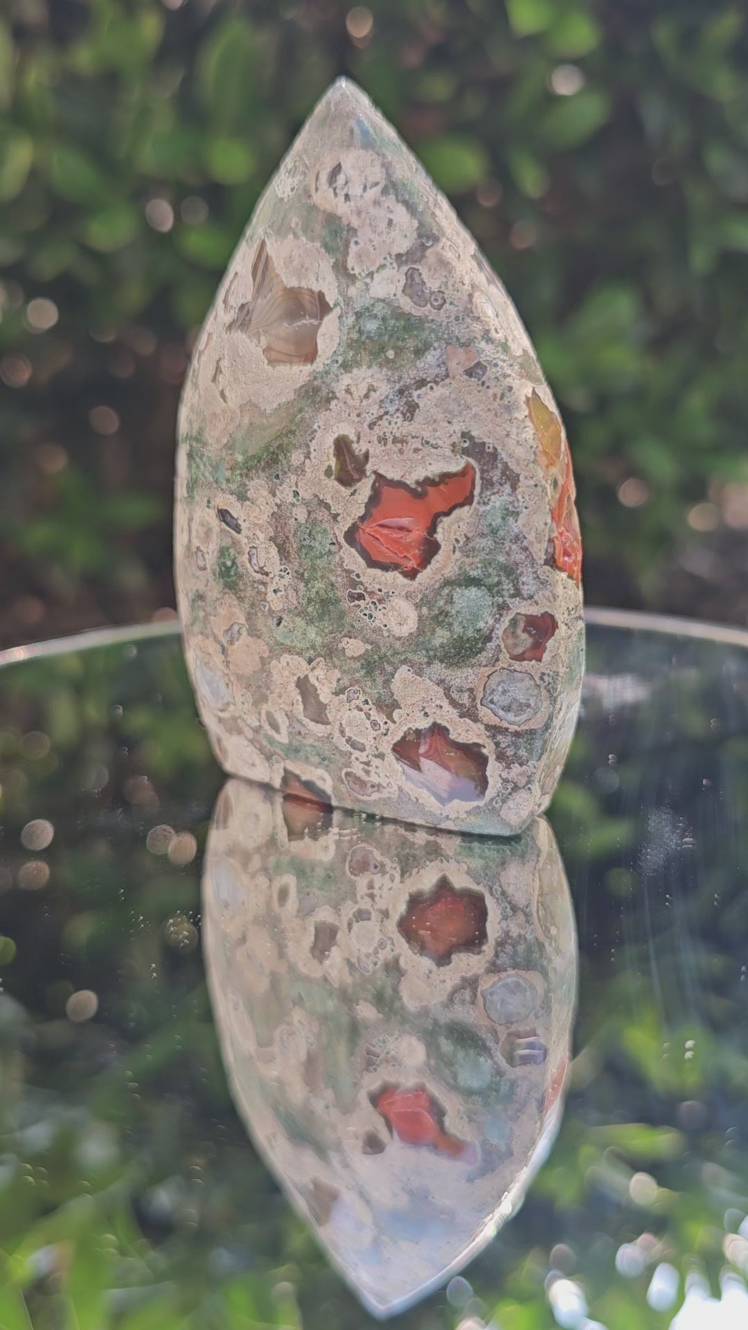🌿🔥 Rainforest Jasper Flame — #0183