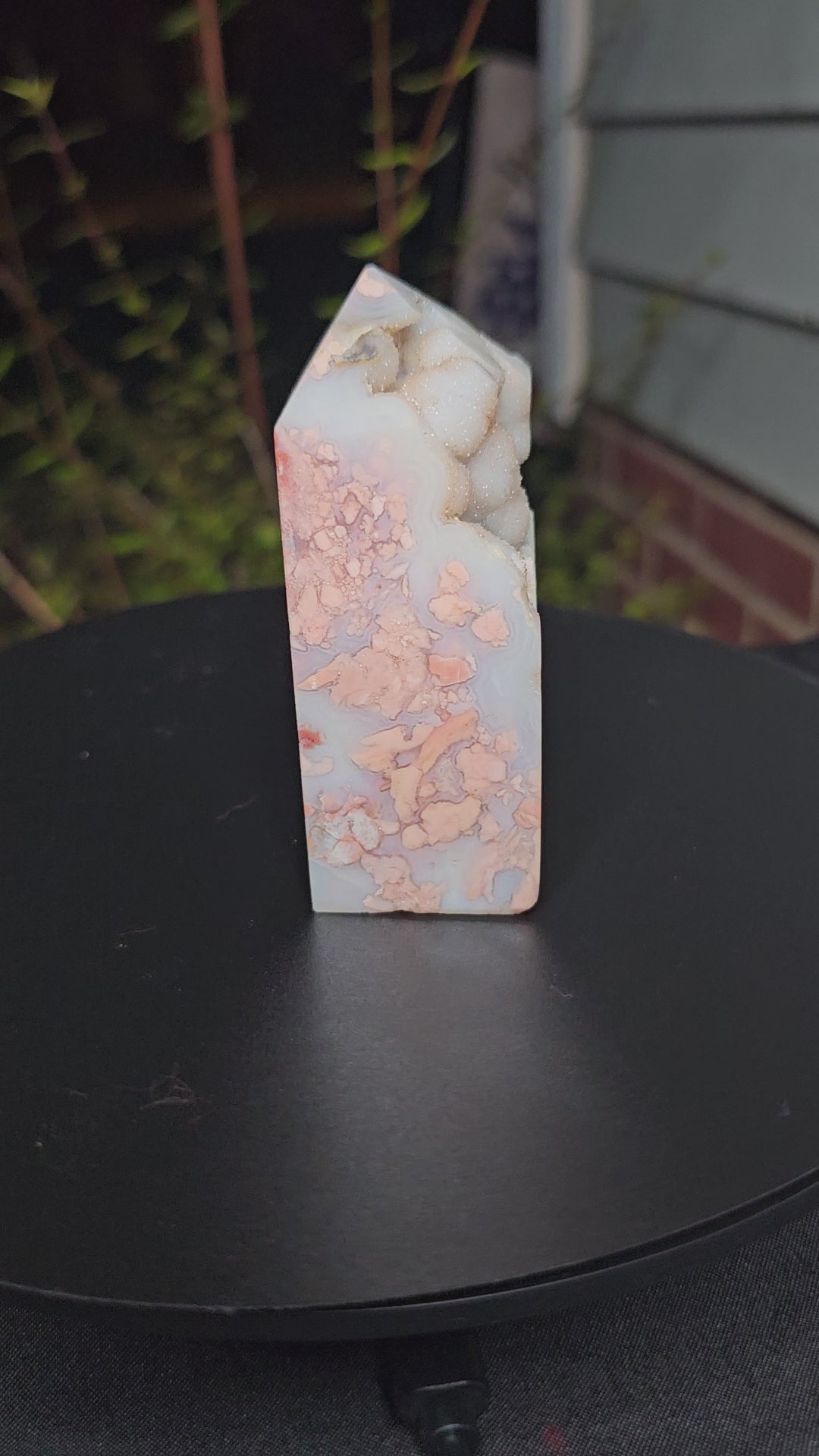 🍬✨ Cotton Candy Agate Druzy Tower 125 ✨🍬