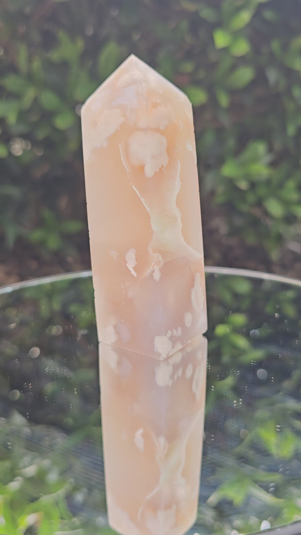 🌸 Flower Agate Tower #0174